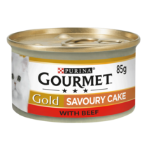 GOURMET® Gold Savoury Cake Beef Wet Cat Food