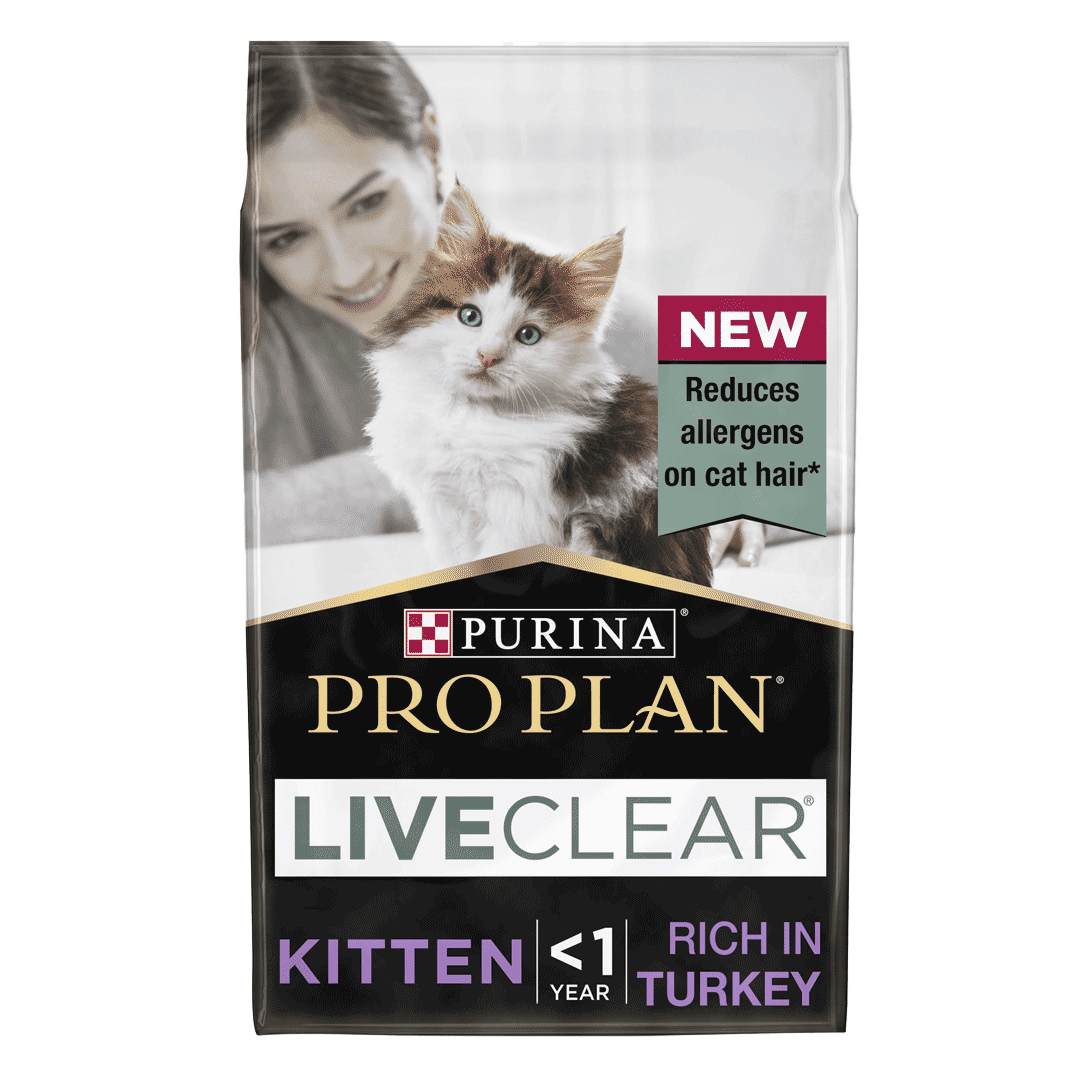 PRO PLAN® Liveclear Turkey Kitten Food Purina