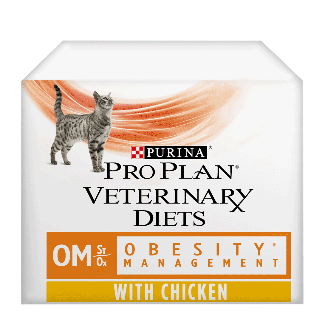 PPVD® OM Obesity Management Chicken Cat Food Purina