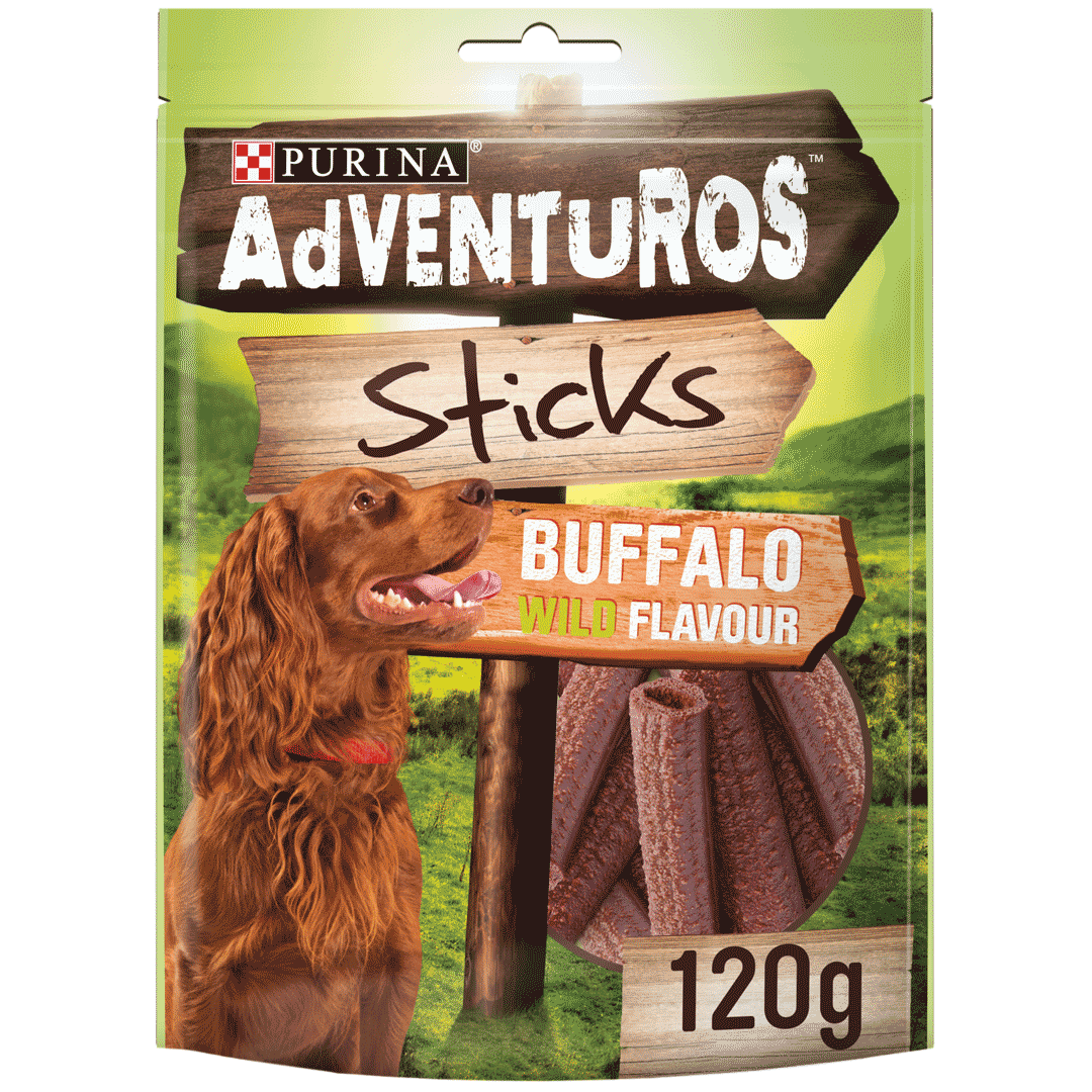 ADVENTUROS® Buffalo Wild Flavour Sticks | Purina