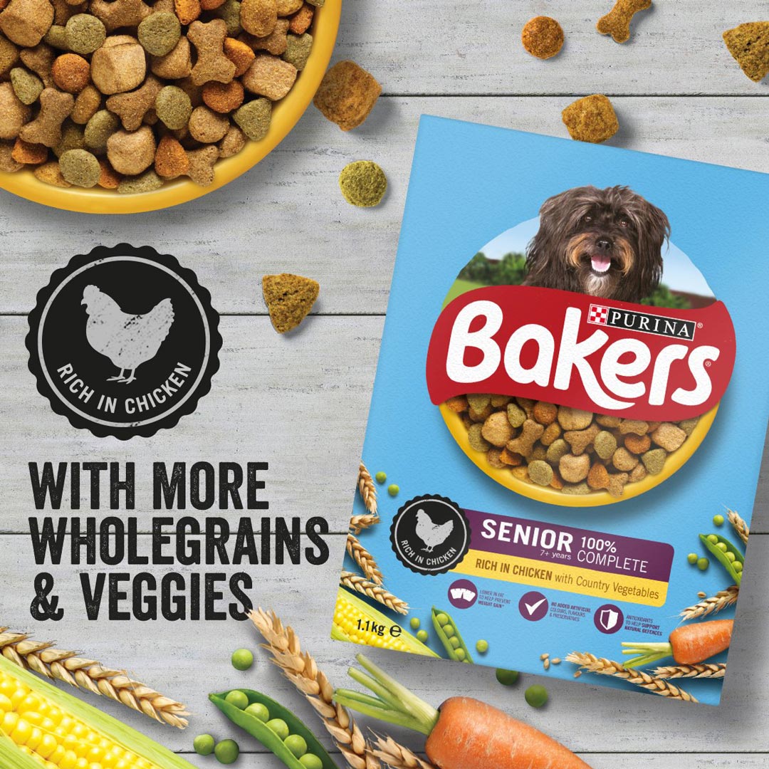 bakers complete senior dog food
