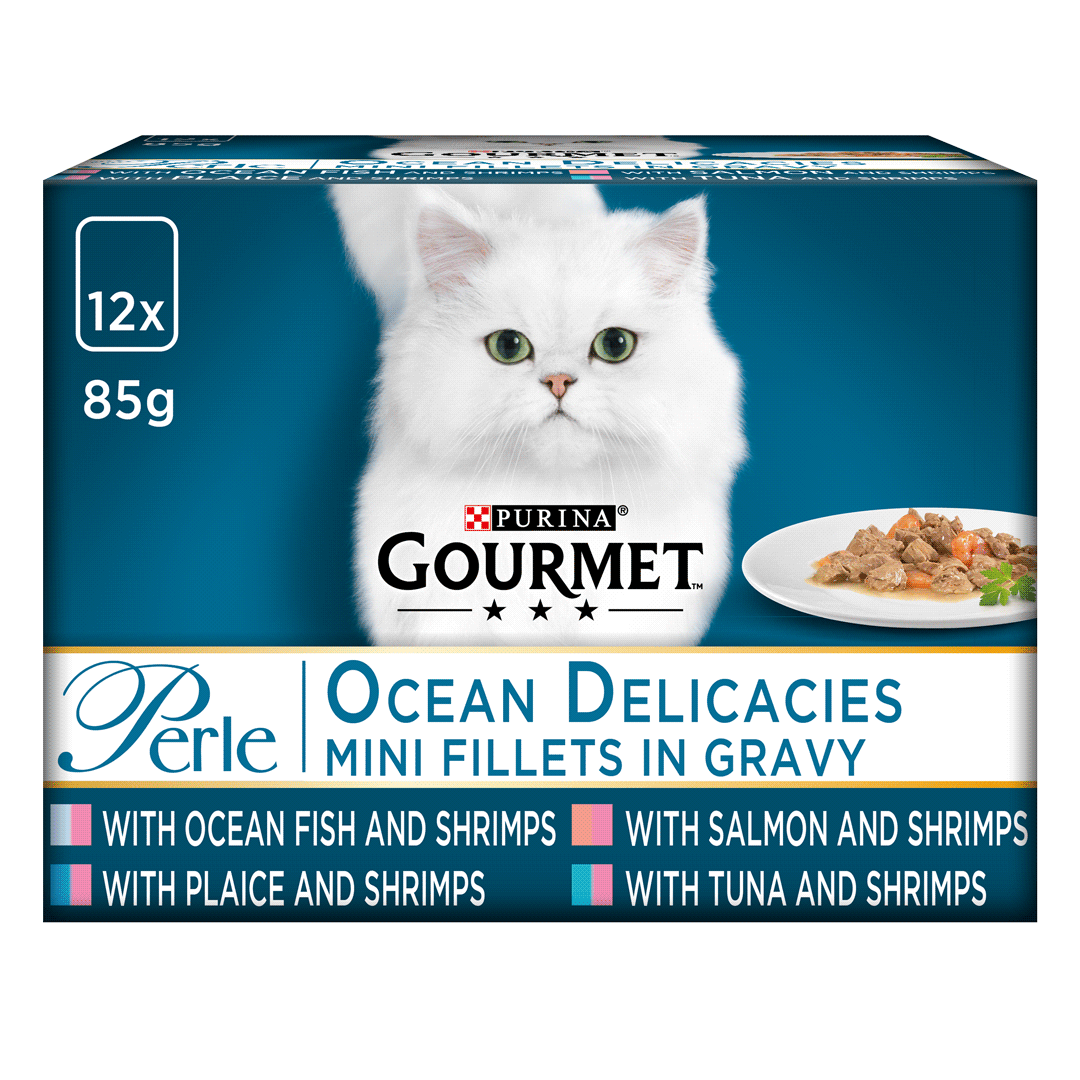 GOURMET® Perle Ocean Delicacies Cat Food | Purina