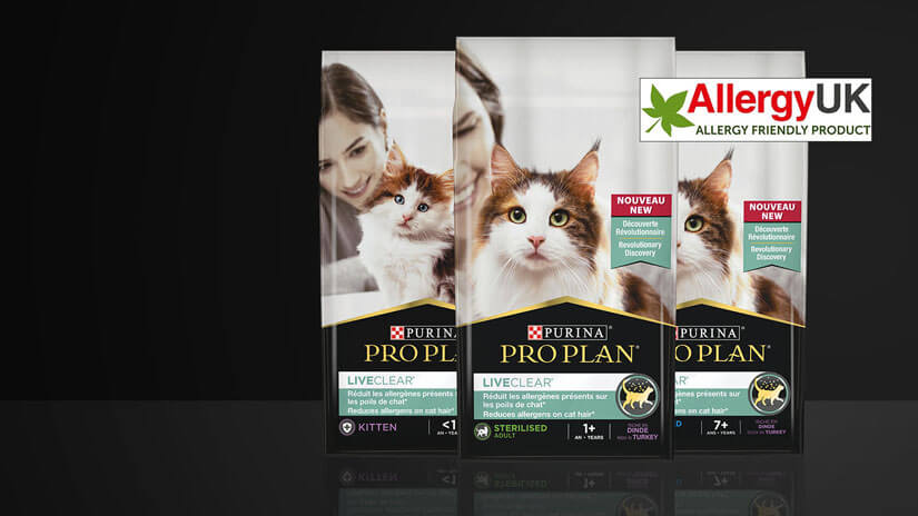 Pro Plan Liveclear products