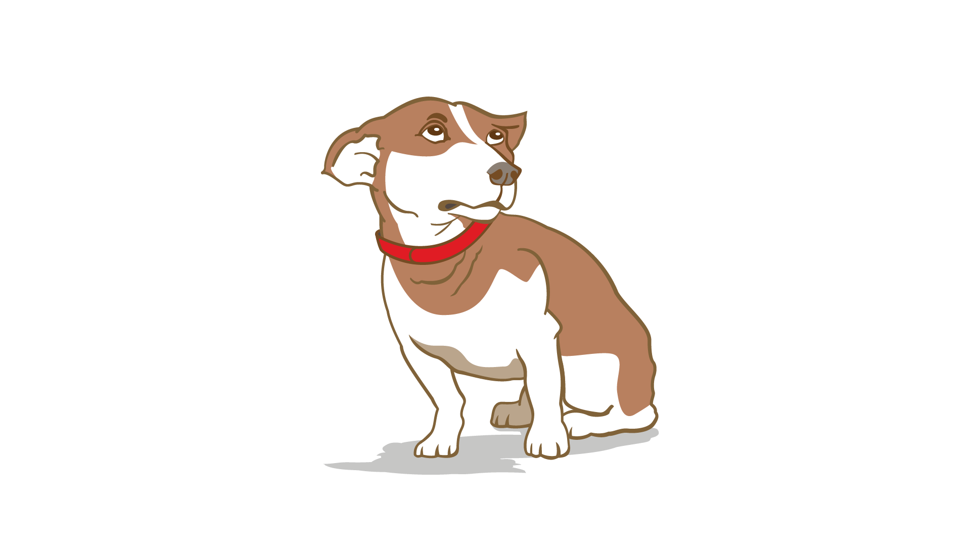 fearful dog body language