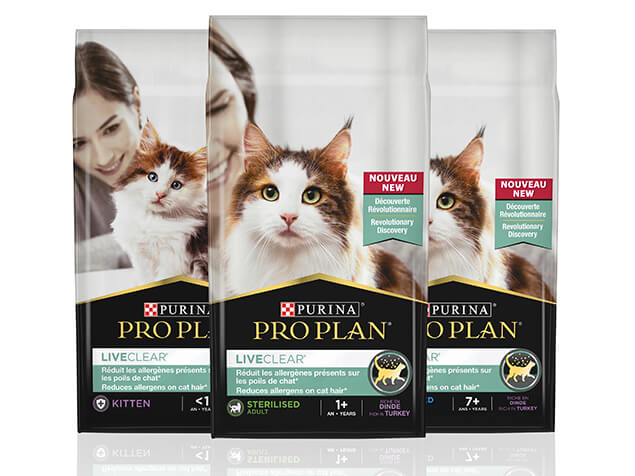 Pro Plan Liveclear products
