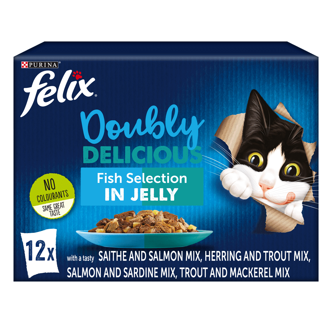 Felix doubly delicious cat food sale