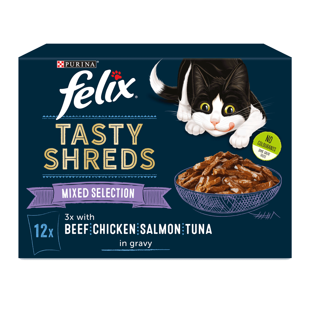 Cat food shreds deals