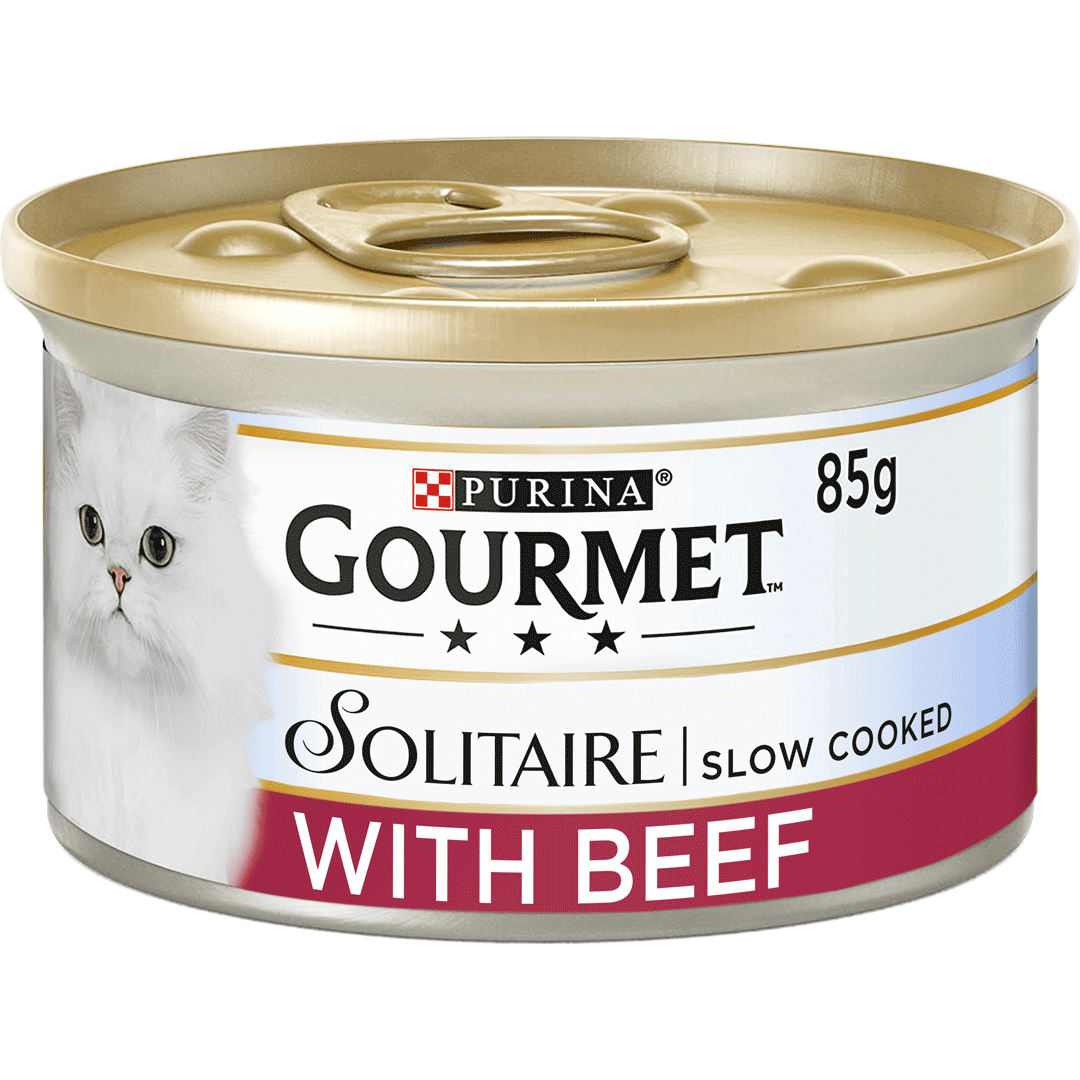 GOURMET™ Solitaire Beef Wet Cat Food