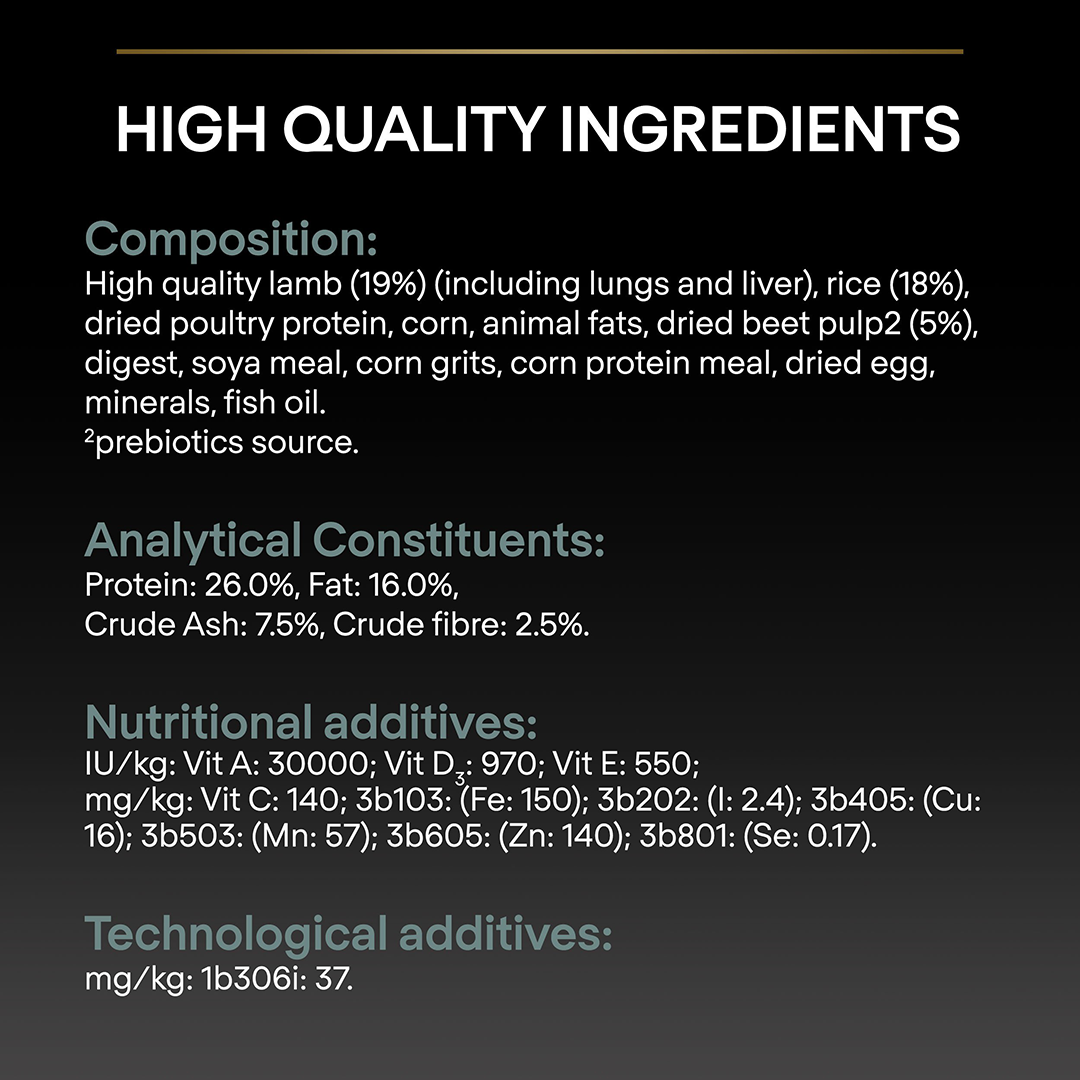 PRO PLAN Sensitive Digestion Medium Adult Dog Food Purina