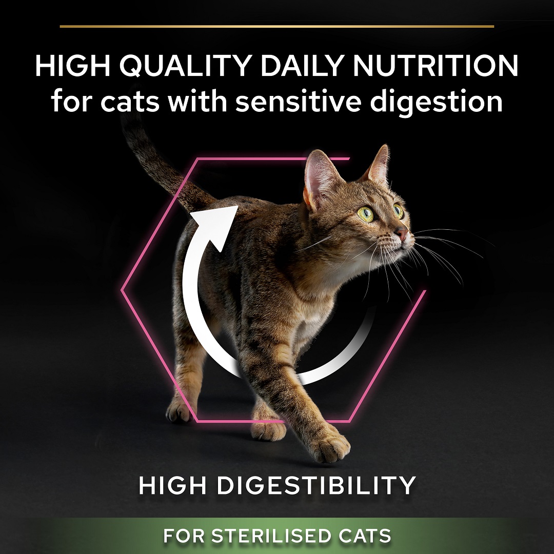 Pro plan sterilised cat sales 3kg