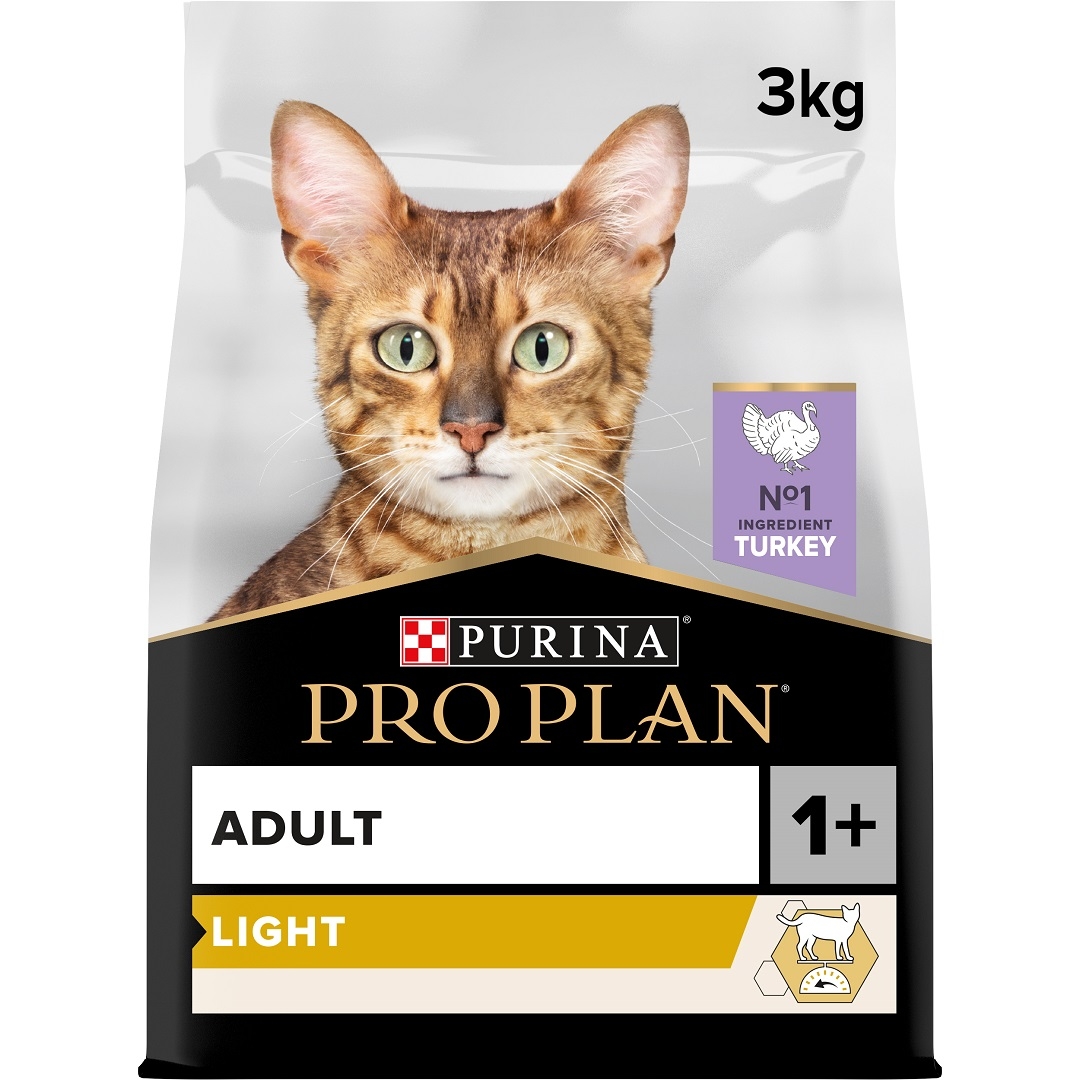 PRO PLAN® Light Turkey Dry Cat Food | Purina UK