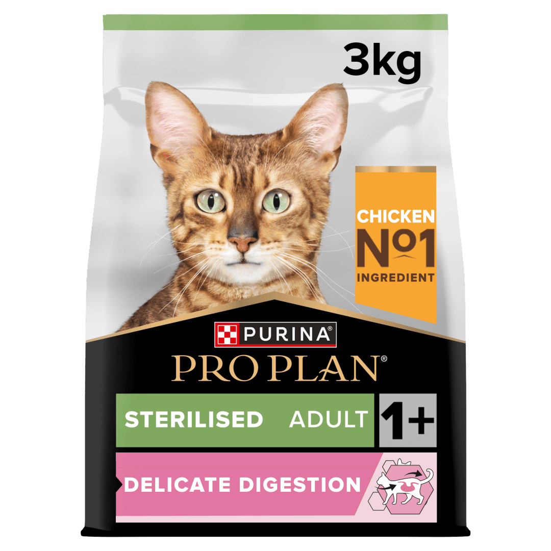 PRO PLAN® Sterilised Delicate Digestion Chicken Dry Cat Food