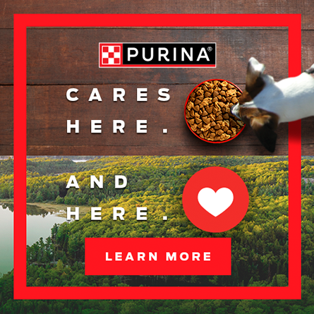 Purina cares here and here