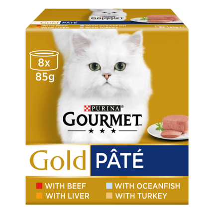 GOURMET® Gold Pate Recipes Wet Cat Food