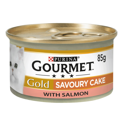 GOURMET® Gold Savoury Cake Salmon Wet Cat Food