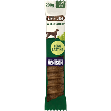 ADVENTUROS® Wild Chew Large Venison Dog Treats