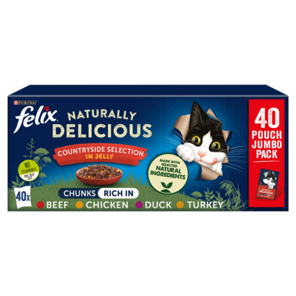FELIX As Good As It Looks Mixed Selection Jumbo Pack Purina