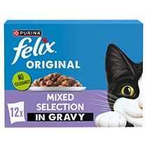 FELIX® Original Mixed Selection in Gravy Wet Cat Food