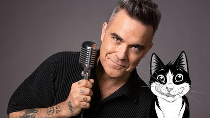 Robbie Williams and Felix