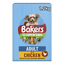 BAKERS® Chicken with Vegetables Dry Dog Food