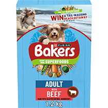 BAKERS® Beef with Vegetables Dry Dog Food
