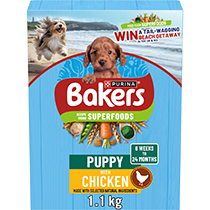 BAKERS® Puppy Chicken with Vegetables Dry Dog Food