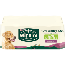 WINALOT® Lamb & Turkey in Jelly Wet Dog Food Cans