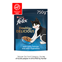 FELIX® Doubly Delicious Salmon & Vegetables Dry Cat Food