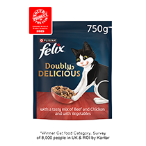 FELIX® Doubly Delicious Beef, Chicken & Vegetables Dry Cat Food