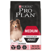 PRO PLAN Medium Sensitive Skin Salmon Dry Dog Food