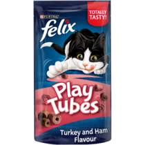 FELIX Play Tubes Turkey and Ham Cat Treats
