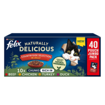 Felix As Good As It Looks Pouches in Jelly Mega Pack 88 x 100g