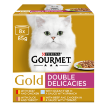 GOURMET® Gold Double Delicacies Wet Cat Food