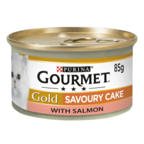 GOURMET® Gold Savoury Cake Salmon Wet Cat Food
