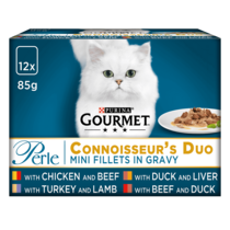GOURMET® Perle Connoisseur's Duo in Gravy Wet Cat Food