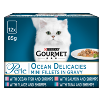 GOURMET® Perle Seaside Medley in Gravy Wet Cat Food