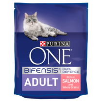 PURINA ONE® Salmon and Wholegrain Dry Cat Food