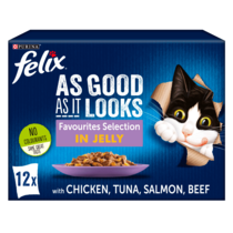 FELIX® As Good As it Looks Favourites Selection Wet Cat Food