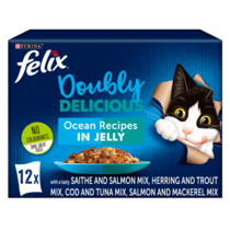 FELIX® Doubly Delicious Ocean Recipes Wet Cat Food