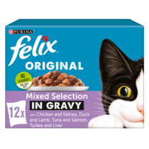 FELIX® Original Mixed Selection in Gravy Wet Cat Food