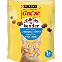 GO-CAT® Crunchy and Tender Salmon and Tuna Dry Cat Food