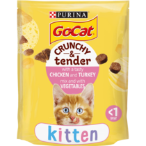 GO-CAT® Crunchy and Tender Kitten Chicken Dry Cat Food