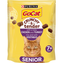 GO-CAT® Crunchy and Tender Senior Chicken Dry Cat Food