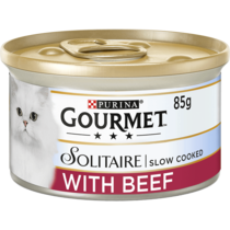 GOURMET® Solitaire Beef Wet Cat Food