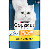 Gourmet Perle Mini Fillets in Gravy with Chicken
