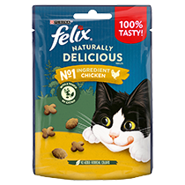Felix Naturally Delicious Chicken and Catnip treats
