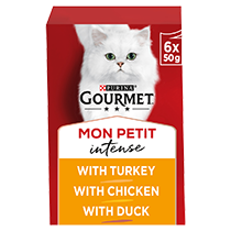 Gourmet Mon Petit Intense with Turkey, Chicken, Duck