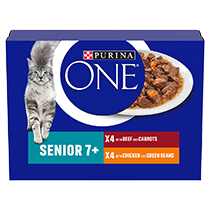 Purina ONE Senior 7+ Beef and Chicken