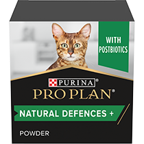 PRO PLAN® Natural Defences Cat Supplement Powder