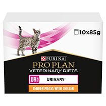 PRO PLAN® VETERINARY DIETS UR Urinary with Chicken Wet Cat Food Pouch